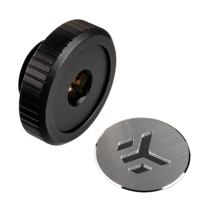 EK Water Blocks EK-Quantum Torque Plug G1/4 inch - with EKWB logo, black image number 0
