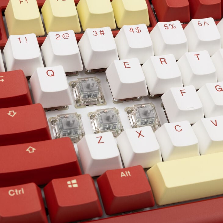 Ducky ProjectD x Fallout Bundle, Tinker 75 + Nuka-Cola Mousepad - MX2A Speed-Silver, ANSI (US) image number 7