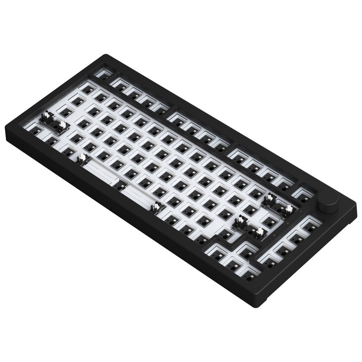AKKO 5075S RGB QMK Barebone, ISO Layout - dark knight image number 1