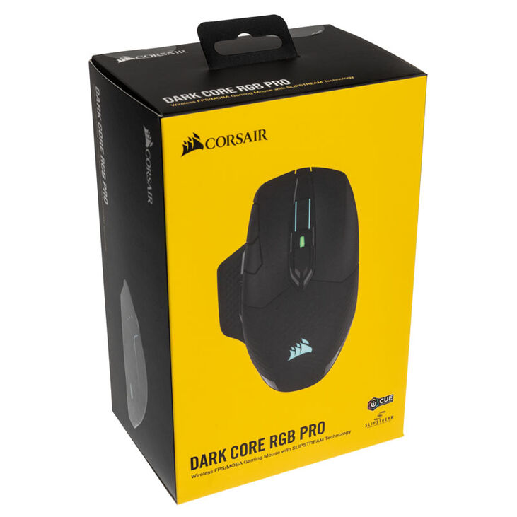 Corsair Dark Core RGB PRO Wireless Gaming Mouse - black image number 8