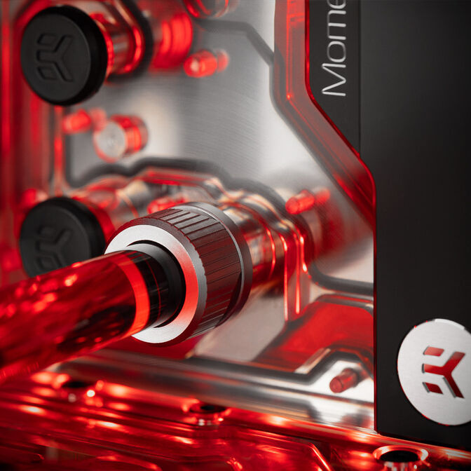 EK Water Blocks EK-Quantum Momentum&sup2; ROG Maximus Z790 Extreme D-RGB - Acrylic image number 3