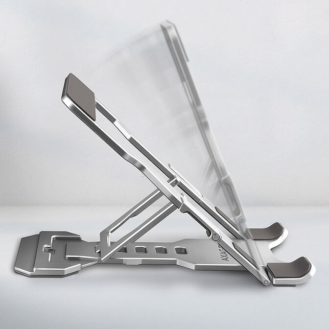 AXAGON STND-M ALU stand for 4 to 10.5 inch smartphones/tablets image number 2