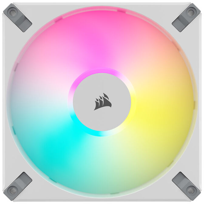 Corsair AF Elite Series RGB PWM Fan 2-Pack including RGB Controller - 140mm, white image number 1