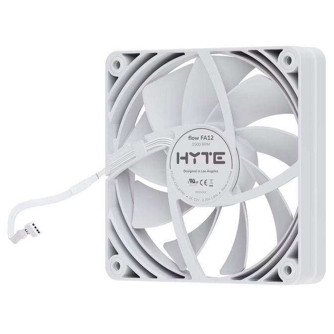 HYTE FA12 L&uuml;fter, 4er Pack - 120mm, Snow White image number 3
