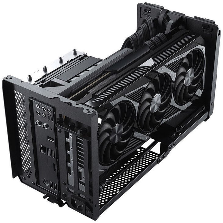 PHANTEKS Evolv Shift XT ITX-Case, ARGB, Tempered Glass - black     + PHANTEKS Revolt SFX 80 PLUS P image number 4