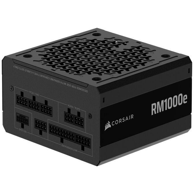 Corsair RMe Series RM1000e (3rd Gen) 80 PLUS Platinum Netzteil, ATX 3.1, PCIe 5.1 - 1.000 Watt, schwarz image number 2