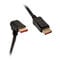 InLine 8K (UHD-2) DisplayPort Kabel, nach unten gewinkelt, schwarz - 2m