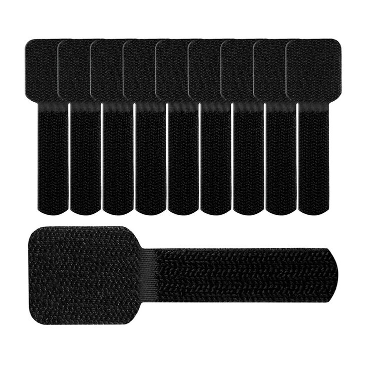 LABEL THE CABLE PRO Wall Klettkabelhalter 50er Set - schwarz image number 3