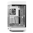 Hyte Y60 PC Case, Mid Tower, Tempered Glass - White image number null