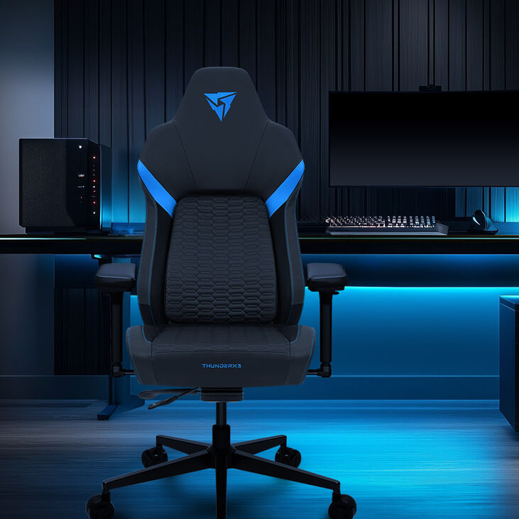 ThunderX3 CORE Smart Ergonomischer Gaming Stuhl - Racer Blau image number 8