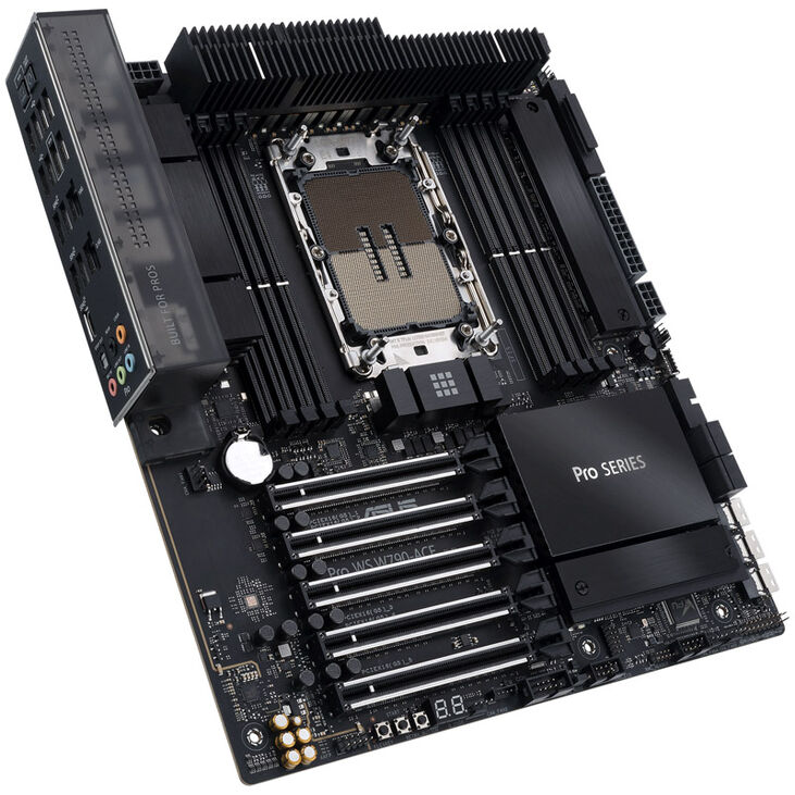 ASUS Pro WS W790-ACE Mainboard, Sockel LGA 4677, Intel W790,DDR5 image number 1