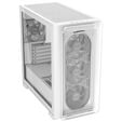 ASUS A23 PLUS PC-Geh&auml;use, Mini-Tower, Micro-ATX, RGB, Tempered Glass - wei&szlig; image number null