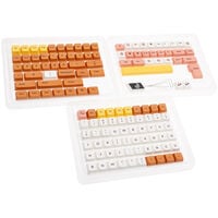 Ducky Daisy PBT Dye Sublimation Set - 133 Keycaps, ANSI-US Layout, ANSI-US Layout