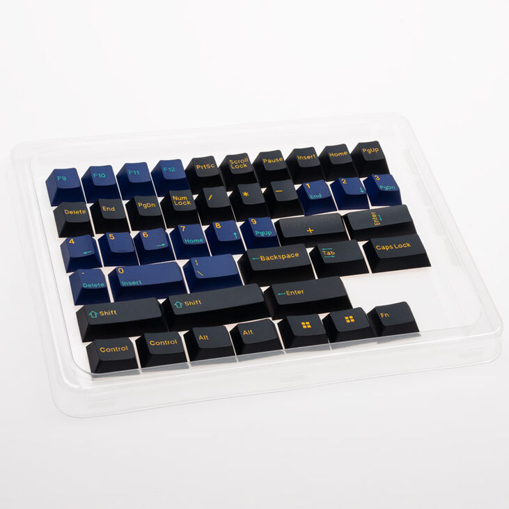 Ducky Horizon PBT Tripleshot Set - 133 Keycaps, ANSI-US Layout, ANSI-US Layout image number 3