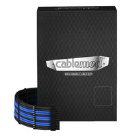 CableMod C-Series PRO ModMesh Cable Kit f&uuml;r Corsair AXi/HXi/RM (Yellow Label) - schwarz/blau