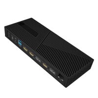 ICY BOX IB-DK2246AC Dockingstation - schwarz
