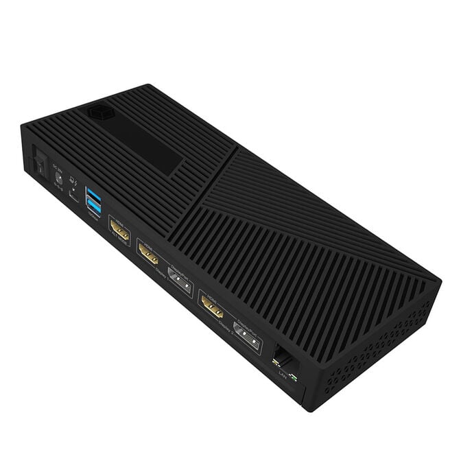 ICY BOX IB-DK2246AC Dockingstation - schwarz image number 0