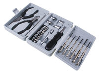 InLine Home and Hobby Tool Set, 25 pieces in a carrying case