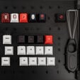 Traitors Kabuki Reverse Keycap Set (US) image number null