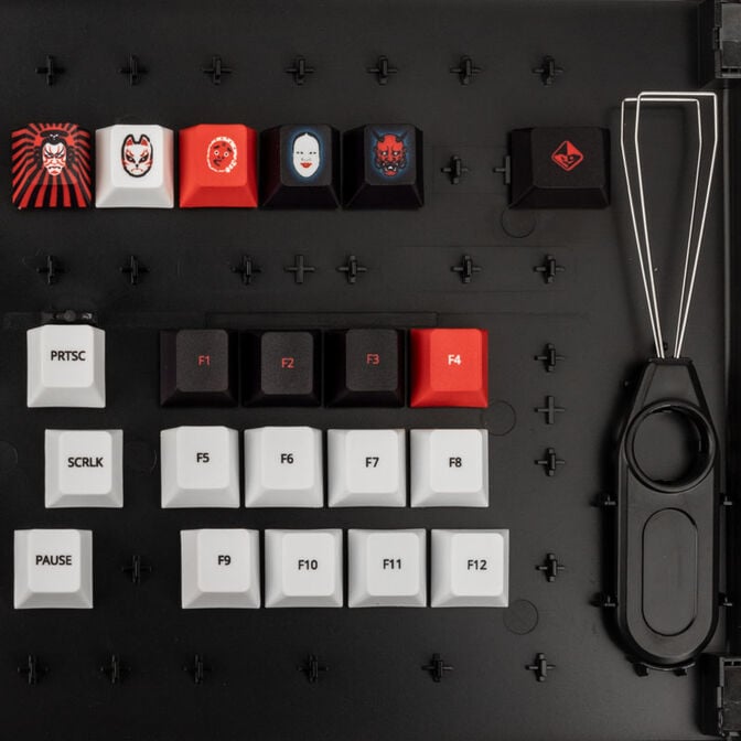 Traitors Kabuki Reverse Keycap Set (US) image number 5