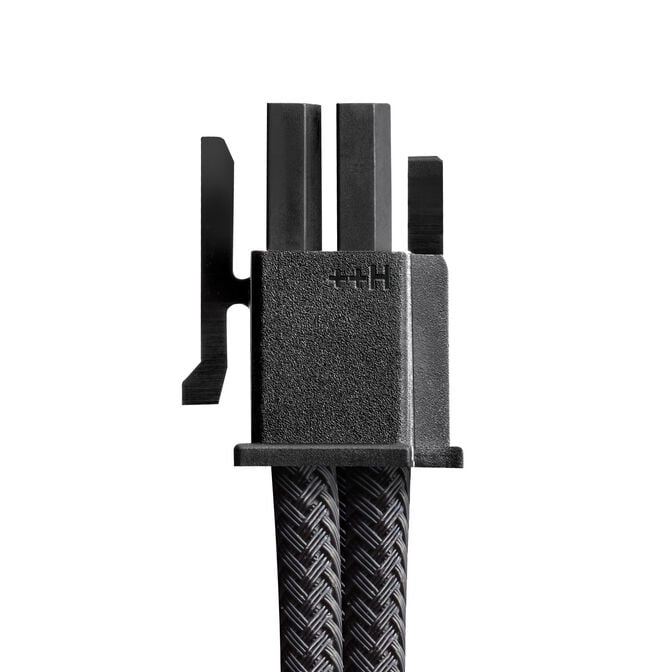 CableMod C-Series Pro ModMesh 12V-2x6-Kabel, 90&deg; Anschluss, f&uuml;r Corsair Type 5 RMx Shift PSUs - schwarz, 65cm image number 2