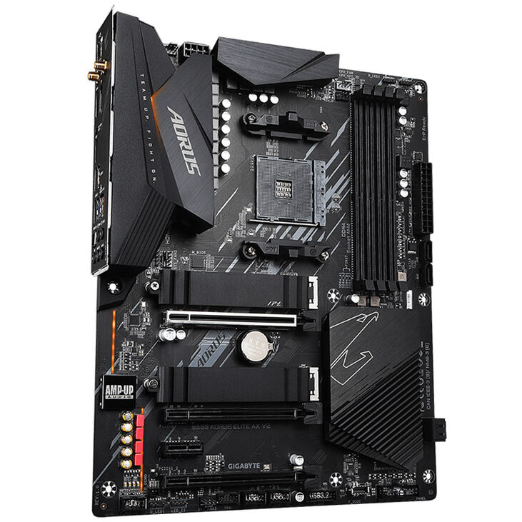 GIGABYTE B550 AORUS Elite AX V2, Sockel AM4, AMD B550, ATX - DDR4 image number 1