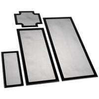 Demciflex dust filter set for Dark Base Pro 900 - black