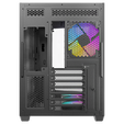 Antec C5 Computer Case, Mid-Tower, ATX, RGB, Tempered Glass - black image number null