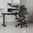 ThunderX3 FLEX Pro Gaming Stuhl, ergonomisch - Stoff, grau image number null