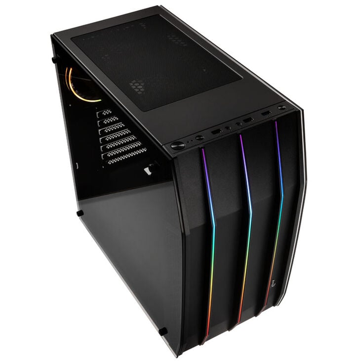 Aerocool Klaw G-BK-v1 RGB Midi-Tower - schwarz Window image number 1