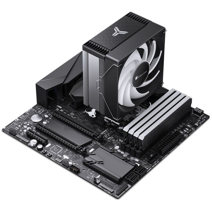 Jonsbo CR-1000MAX CPU cooler, ARGB - black image number 10