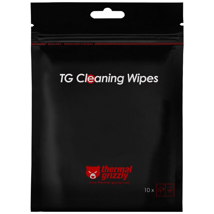 Thermal Grizzly cleaning wipes for CPUs - 10 pcs. image number 5