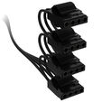 Corsair Premium Sleeved DC Cable Pro Kit, f&uuml;r Typ-5-Netzteil - schwarz image number null