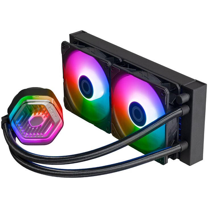 Cooler Master MasterLiquid 240 Atmos ARGB AiO Wasserkühlung - 240 mm image number 4