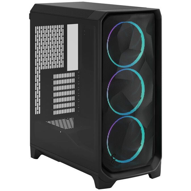 Fractal Design Meshify 3 RGB TG Light PC-Geh&auml;use, Midi-Tower, E-ATX - schwarz image number 1