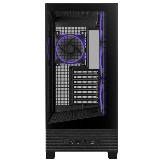 ASUS A31 Plus TG ARGB PC-Geh&auml;use, Midi-Tower, ATX, Tempered Glass - schwarz image number 3