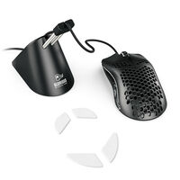 Glorious Model O (black, matte) + Bungee (black) + Model O G-Skatez