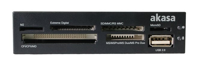 Akasa AK-ICR-07 Internal 6-Port Card Reader 3,5 - black image number 1