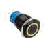 DimasTech Vandalism switch/button 19mm - Blackline - yellow image number null