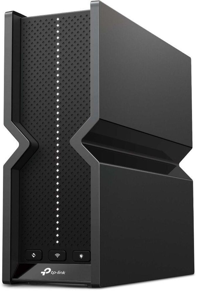 TP-Link Archer BE550 Router, Tri-Band WiFi 7, 9214 Mbps, 2.5G Ports - black image number 0