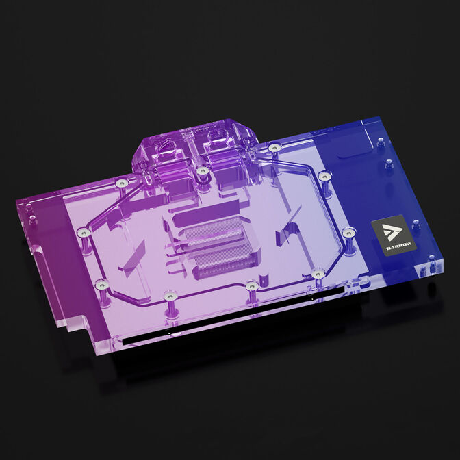 Barrow ASUS ROG TUF 5080 / 5070 Ti GPU Water Block - black image number 4