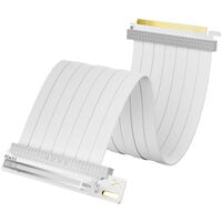 TRYX STRING PCIe 5.0 x16 Riser Kabel, 200mm - wei&szlig;