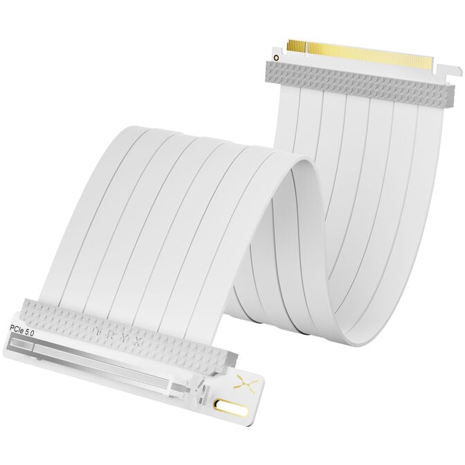 TRYX STRING PCIe 5.0 x16 Riser Cable, 200mm - white image number 0