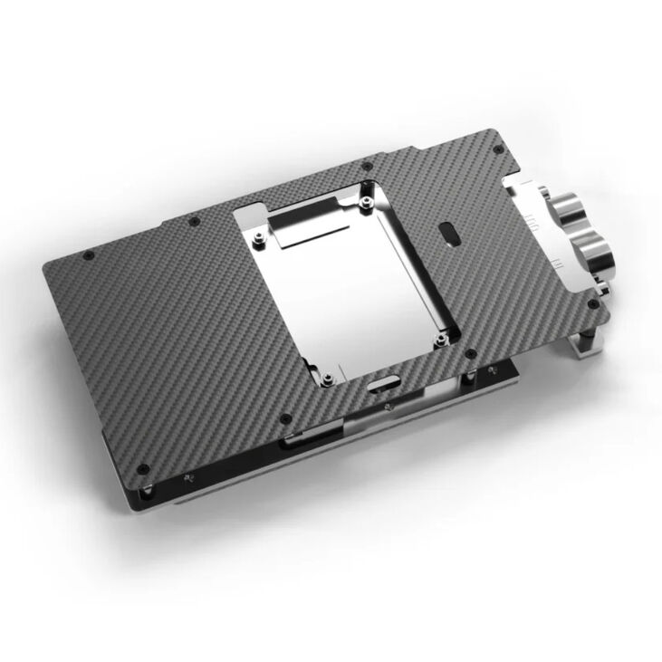 Alphacool ES RTX 5080 Reference 1-Slot-Design GPU-Wasserblock mit Backplate - Kupfer image number 2