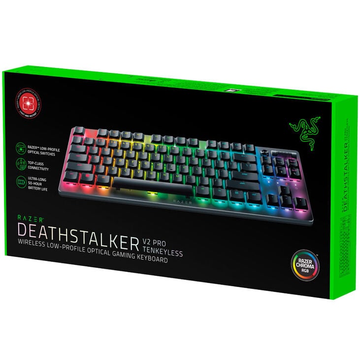 Razer DeathStalker V2 Pro TKL Gaming Keyboard - German Layout image number 9