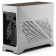 Fractal Design Era 2 Mini-ITX Case, Walnut Wood Panel &ndash; Silver image number null