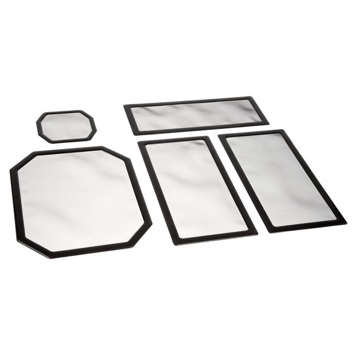 Demciflex Staubfilter-Set für Cooler Master 690 III - schwarz/schwarz image number 0
