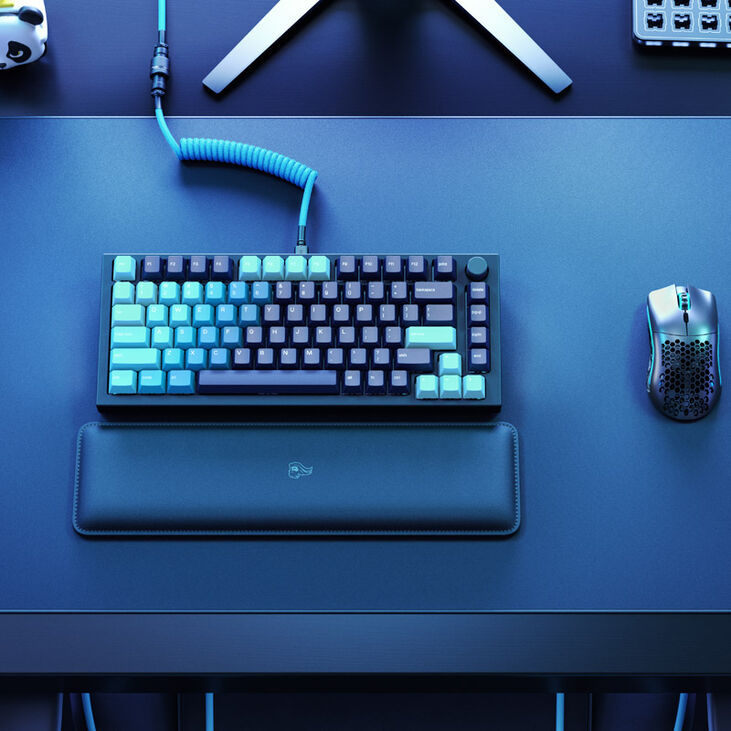 Glorious GPBT Keycaps - 114 PBT Tastenkappen, ANSI, US-Layout - Celestial Ice image number 1
