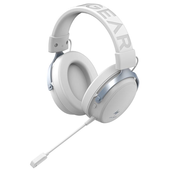 ATK Neptune N9 Ultra Gaming-Headset, kabellos, 7.1 - wei&szlig;/blau image number 1