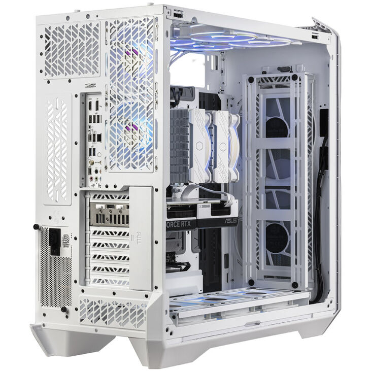 Cooler Master HAF 700 EVO Big-Tower, Tempered Glass - weiß image number 6